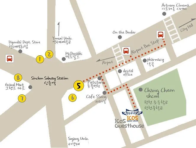 Icos Guesthouse 1 - Female Only Seoul Guest house